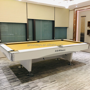 Fabricante de Mesas de <span class=keywords><strong>Billar</strong></span> y Snooker en Guangzhou, Mesas de <span class=keywords><strong>Billar</strong></span> de Alta Calidad al Mejor <span class=keywords><strong>Precio</strong></span>, Sala de Muestras de <span class=keywords><strong>Billar</strong></span> en Guangzhou - Product Image 4