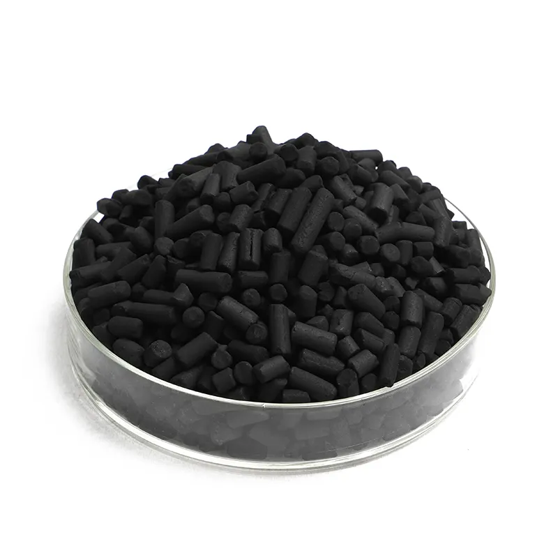 High adsorption Coal columnar pellet activated carbon/ Air purifier used activated carbon MSDS COA available