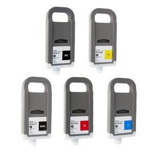 Cartouche d'encre compatible Supercolor de haute qualité et au prix le plus bas 707 PFI 707, encre à colorants 700 ml pour imprimantes Canon IPF 830 840 850 - Product Image 1