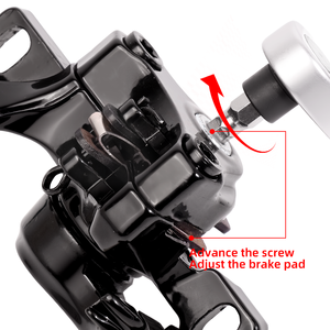 Caliper de Freio a Disco Mecânico VXM com Acionamento por Cabo, em Liga de Alumínio, Freio Dianteiro e Traseiro, Baixo Ruído, Antiferrugem, Acessório para Bicicletas - Product Image 6