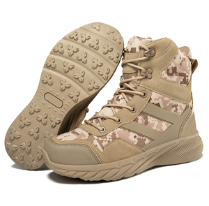 Botas de Desierto DF328 AS33 para Montar, Camuflaje Caqui y Negro - Product Image 2