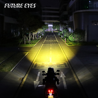 Projecteur LED Anti-Brouillard Auxiliaire Externe 180W FUTURE EYES X-100 pour Moto