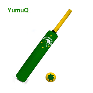 Set di Palline da Cricket in PVC Rigido con Logo Personalizzato YumuQ |   Kit Interattivo per Allenamento Sportivo all'Aperto con Palla e Mazza per la Spiaggia - Product Image 3