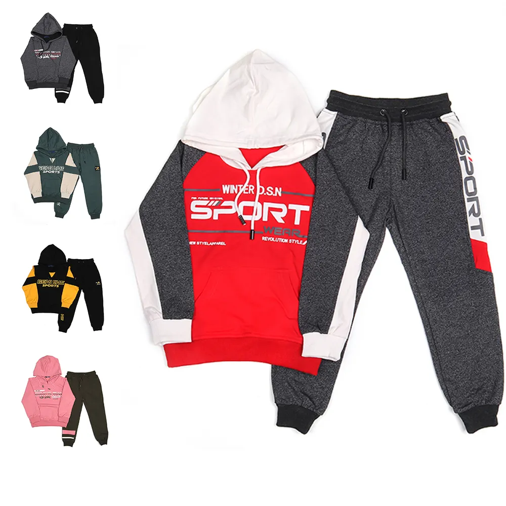 Wholesale high quality kids cotton clothing sets high end oem customized children clothing sets fashion boys clothing sets