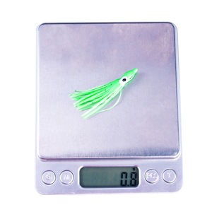 Vendita all'Ingrosso SO128 Esche da <span class=keywords><strong>Pesca</strong></span> <span class=keywords><strong>Artificiali</strong></span> Morbide in Plastica a Forma di Polpo e Calamaro <span class=keywords><strong>con</strong></span> Gonnellino in Silicone, 5 cm 0.8 g, 6 Pezzi/Busta - Product Image 4
