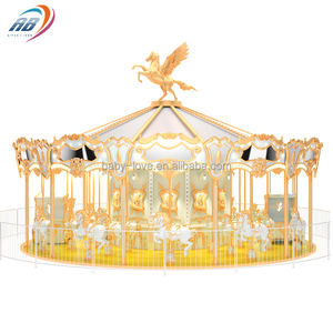 Manèges de type carrousel rotatif électriques, anciens, de style <span class=keywords><strong>royal</strong></span>, pour enfants, d'extérieur, magnifiques et attrayants, à vendre - Product Image 3