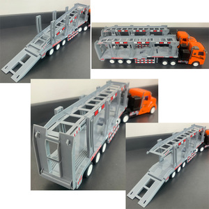 Camion-citerne détachable 1:32, véhicules d'ingénierie, semi-<span class=keywords><strong>remorque</strong></span> porte-conteneurs, camion électrique télécommandé avec lumières <span class=keywords><strong>LED</strong></span> - Product Image 6