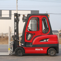 Chariot élévateur électrique compact tout-terrain robuste de 1, 2, 2,5 et 3 tonnes à batterie lithium, hauteur de levage 3m-7m – Vente directe usine