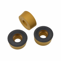 Plaquettes de fraisage CNC en carbure de tungstène LPMT18 forme triangulaire pour matériaux M/P/K/S, personnalisation OEM