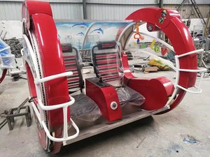 Voiture électrique à bascule rotative à 360 degrés, bus à bascule en métal pour intérieur, manège pour enfants, bar à manèges, manèges rotatifs - Product Image 5