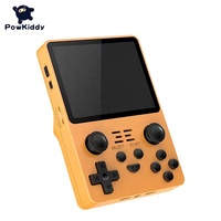 Console de jeu Powkiddy RGB20S Super Mini 3,5 pouces OCA HD avec WiFi externe, prise en charge du téléchargement en ligne de jeux d'arcade massifs