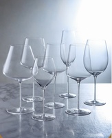 Verres à vin en cristal gravés personnalisés longue tige cadeau de fête de mariage Restaurant Hôtel sans plomb clair avec logo personnalisé