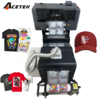 Nueva Impresora de Etiquetas DTF Acetek XP600 A3 |   Cabezal Epson Automático de Rollo a Rollo con 1 Año de Garantía |   Vidrio Personalizado con Impresión por Transferencia