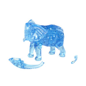 Puzzle éléphant 3d en cristal, jouet pour enfant, puzzle, 41 pièces, livraison gratuite - Product Image 5