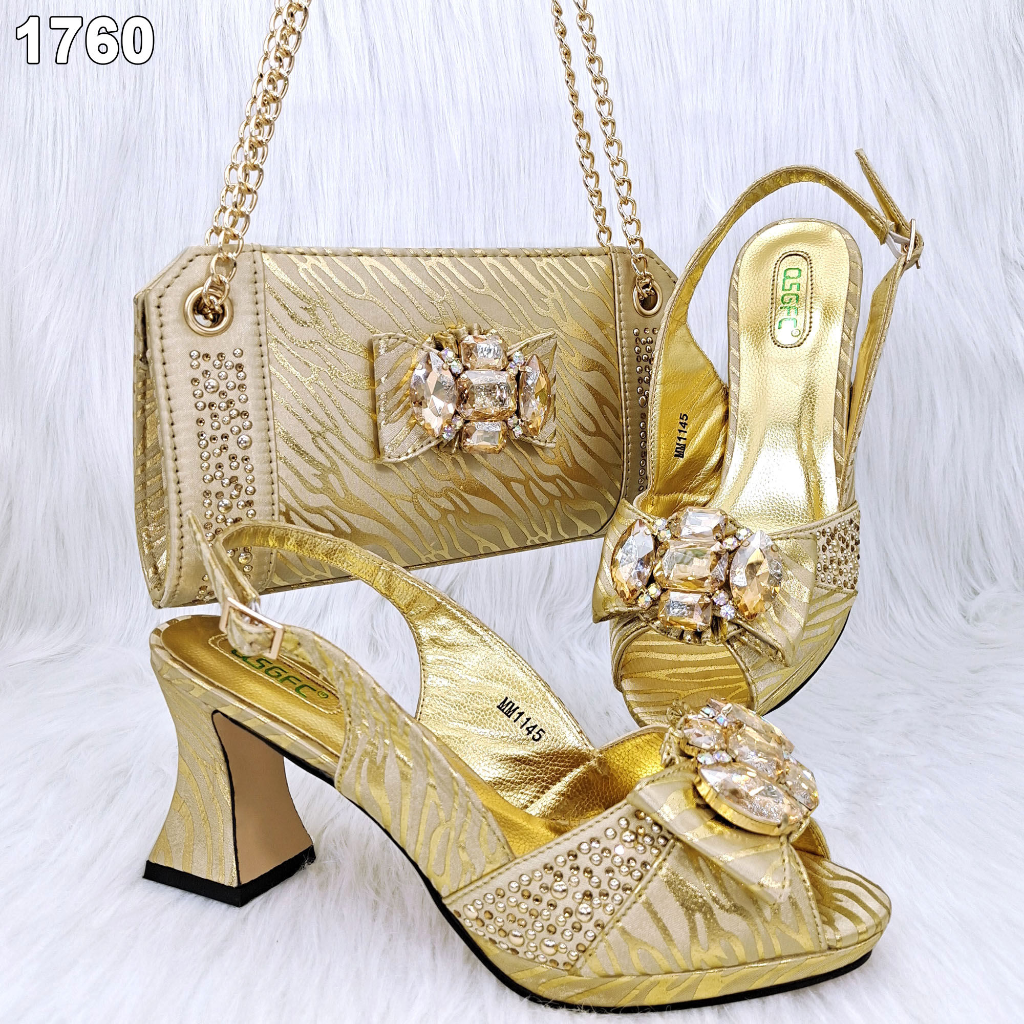 Wedding Shoes Chaussure Jaune Mariage Gold Peep Toe Wedding Shoes