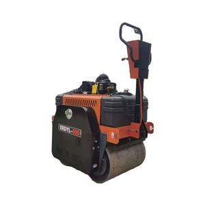 Mesin pemadat <span class=keywords><strong>Roller</strong></span> jalan penggerak roda ganda kemudi roda ganda Drum penggetar tangan mesin dorong Huade hidrolik tersedia untuk dijual Mini 25kn - Product Image 3