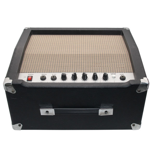 Portable Bass Guitar Amplifier 10W Combo Practice Amp Mini Guitar Amp for Electric Guitar