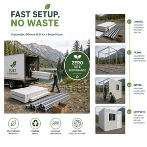 Tienda Móvil <span class=keywords><strong>Comercial</strong></span>, Tienda Minorista, Cafetería, Bar, Casa Contenedor Prefabricada, Impermeable, Resistente al Viento, Moderna, Modular - Product Image 4
