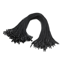 Accessoires vestimentaires 21 cm, stock usine, prix avantageux, cordon en polyester avec boucle de sécurité pour étiquettes volantes