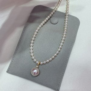 Cierre Multiusos Abierto de Oro Sólido de 18K con Acabado Espejo Brillante, Adornado con Diamantes Transparentes y Brillantes para Incrustaciones de Perlas Personalizadas - Product Image 6