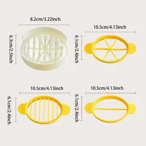 1pc 3-in-1 <b>Egg</b> Slicer Creative <b>Plastic</b> Multi-functional Kitchen Tool <b>Egg</b> Cutter - Product Image 4