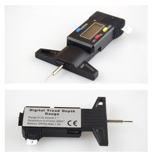 Jauge de profondeur de la bande de roulement des pneus numérique avec lectures précises de 0 à 25 mm, pied à coulisse électronique avec échelle claire, sonde métallique, état neuf - Product Image 6