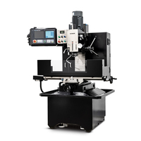 Nouvelle machine de fraisage et de perçage CNC verticale CTMACH 7045, mini, avec grande table de travail, broche R8 3 axes, pour lycée, usine, usage domestique