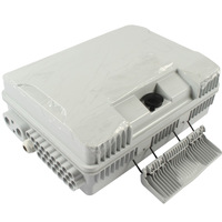 Boîtier de distribution de fibre optique extérieur 24 cœurs, indice de protection IP65, adaptateur SC/LC, étanche, boîtier terminal d'accès FTTH, montage mural ou sur poteau