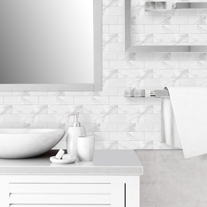Ubin Dinding Tempel Langsung dari Pabrik Vivid Tiles, Dekorasi Rumah, Wallpaper Dinding Bata 3D, Panel Dinding Mosaik Perekat Sendiri - Product Image 5