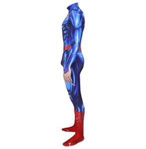 Disfraz de Cosplay de Superhéroe de Anime para Halloween Traje de Superman con Body y Capa para Hombre Adulto - Product Image 5