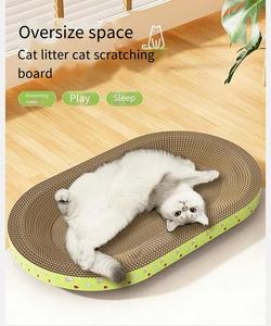 <span class=keywords><strong>TAIDO</strong></span> Planche à gratter pour chat en carton sûre et sans pollution pour arbres à chat et griffoirs - Product Image 2