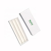 Caja de cartón de lujo OEM para tres paquetes de cigarrillos pre-enrollados, con deslizador y resistente a niños, caja de embalaje personalizada para 2 o 3 cigarros pre-enrollados.