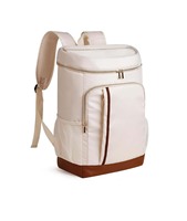 Sac à dos isotherme en nylon imperméable, 35 canettes, deux compartiments, léger, 17 pouces, 11,55 L