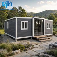 Bâtiment préfabriqué en acier 40Ft 3 Bedroom Maison mobile Maison prête à l'emploi de Chine Maison modulaire en conteneur