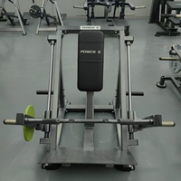 Appareil de musculation Power X Fitness : Machine à ramer inclinée à charge libre, entraîneur d'extension dorsale orbital, rameur à traction arrière