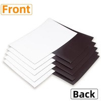 Marco para Póster Fotográfico, Imán de Goma Autoadhesivo para Refrigerador, Lámina de Imán de Goma Flexible de 0.5mm/1mm A4 con Adhesivo