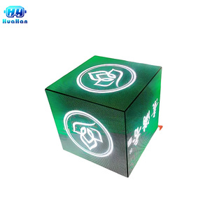 Dẫn đăng ký Hội Đồng Quản trị dẫn rotative Rubik của <span class=keywords><strong>Cube</strong></span> dẫn màn hình quảng cáo màn hình - Product Image 6