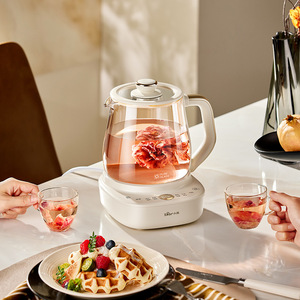 Olla de Vidrio Bear All Glass con Temperatura Constante de 1.5L, Infusor para Preparar Té, Uso Doméstico y de Oficina - Product Image 2