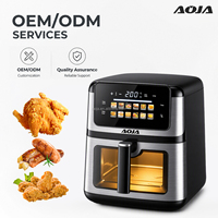 Friteuse à air numérique 2200W 10L à double chauffage avec fenêtre visible, 12 préréglages, grande capacité, idéale pour la cuisine domestique - Meilleures ventes