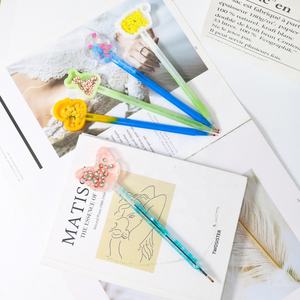 DM900 oso pato mariposa conejito Cordero lindo Animal en forma de resina coctelera fundición bolígrafo moldes de silicona arena movediza herramientas para hacer bolígrafos - Product Image 4