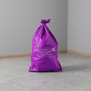 UKHI PBAT PLA Biodegradable <b>Compostable</b> 100 Microns Flexo Printing Garbage <b>Bag</b> Highly Disposable Recyclable Customizable High - Product Image 4