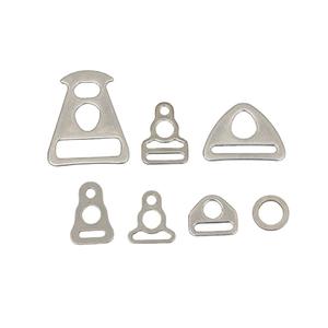 Hebilla de cuerda de acero inoxidable para fijación de lona de tienda de campaña, accesorios para acampar al aire libre, varios tamaños disponibles - Product Image 3