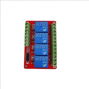 Módulo de relé de 4 canales, nivel alto/bajo, 5V/12V/24V opcional - Product Image 1