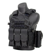 Veste tactique de gros en usine, sac multifonctionnel tendance, équipement de plein air, véritable veste tactique pour homme de haute qualité