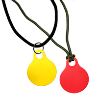 Tag Leher Hewan TPU Warna-warni 80x65mm untuk Ternak, Sapi Perah, Sapi Daging, Yak, Kuda & Unta ID