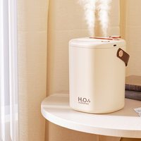 Mini humidificateur portable 3 modes de brumisation Super silencieux 1300ml Brumisation fraîche USB Personnel Bureau Extérieur Petit humidificateur