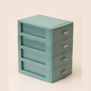 Table Portable 4 Layers Office <b>Plastic</b> Storage <b>Drawer</b> Cabinet - Product Image 5
