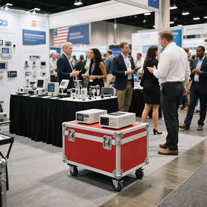 Oem mạnh mẽ Khả năng chịu lực nhôm cứng chuyến bay Xe đẩy trường hợp vận chuyển Pilot Road Trường hợp với bọt bên trong cho các thiết bị thực hiện - Product Image 2