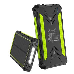 Batterie externe intelligente à charge solaire rapide grande capacité 20000 mAh pour urgences en extérieur - Product Image 3