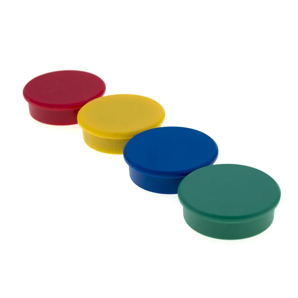 China Factory Customized Neodymium Permanent Magnet Disc Magnet Colorful Fridge Magnet Free Sample